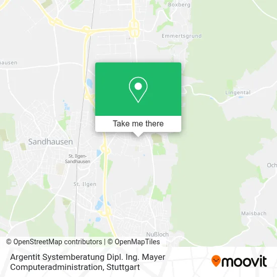 Argentit Systemberatung Dipl. Ing. Mayer Computeradministration map