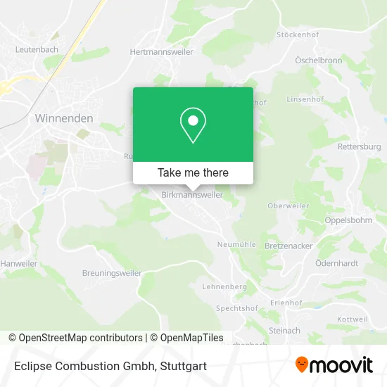 Eclipse Combustion Gmbh map