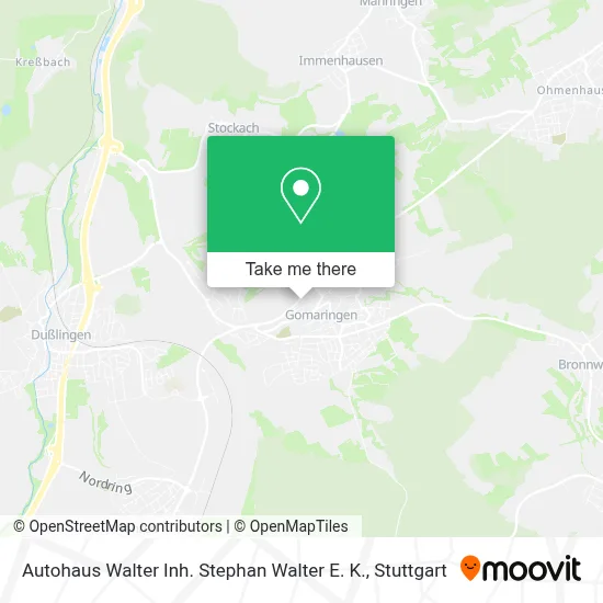 Autohaus Walter Inh. Stephan Walter E. K. map