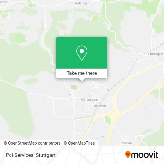 Pci-Services map
