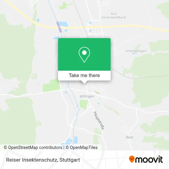 Reiser Insektenschutz map