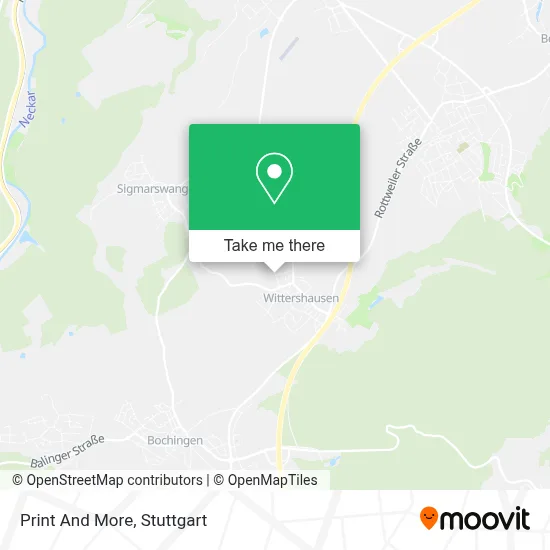 Print And More map