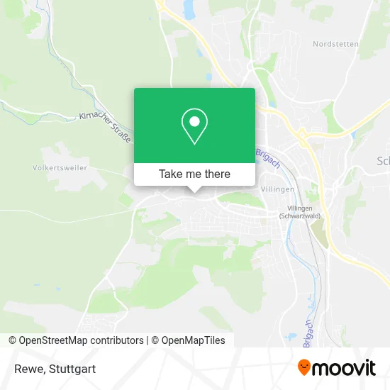 Rewe map