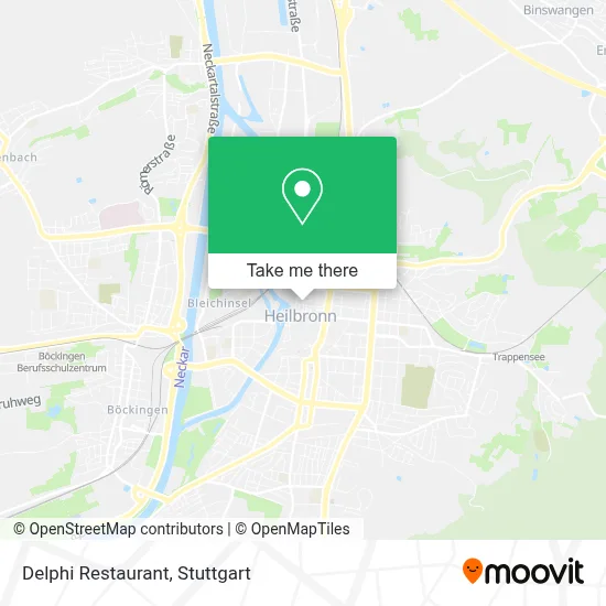 Restaurant Delphi map