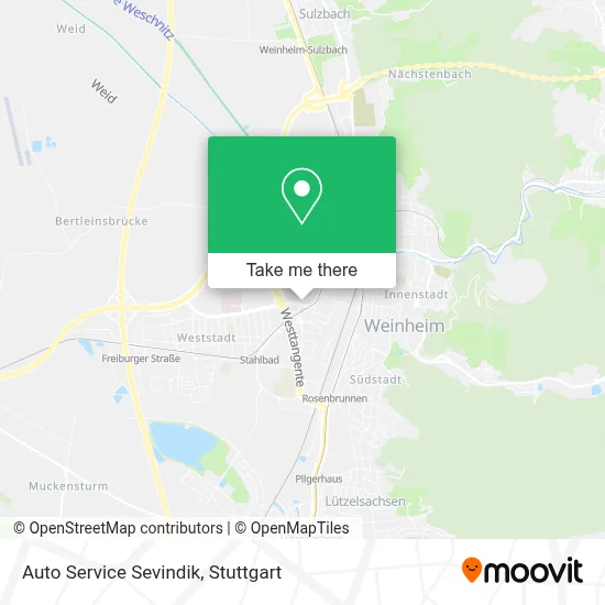 Auto Service Sevindik map
