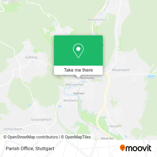 Pfarramt map