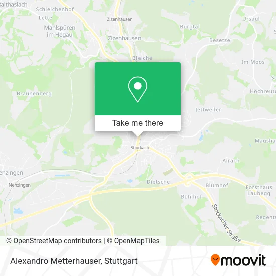 Alexandro Metterhauser map