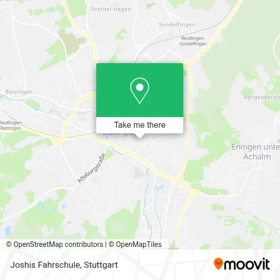 Joshis Fahrschule map