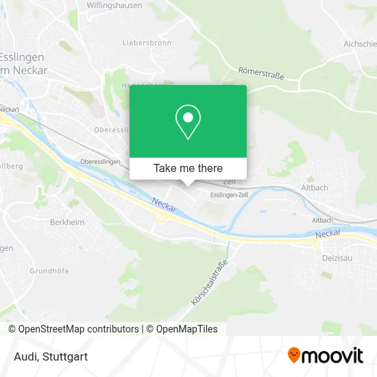 Audi map