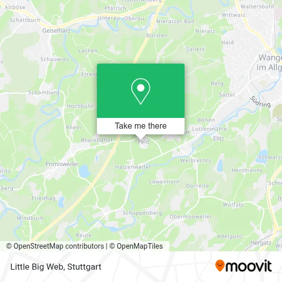 Little Big Web map