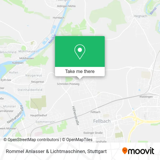 Rommel Anlasser & Lichtmaschinen map