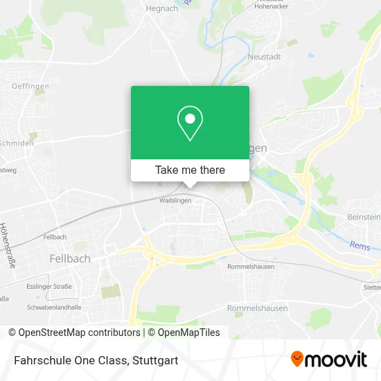 Fahrschule One Class map