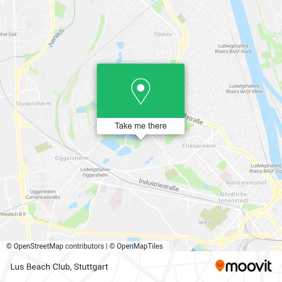 Lus Beach Club map
