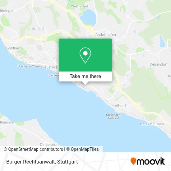 Barger Rechtsanwalt map