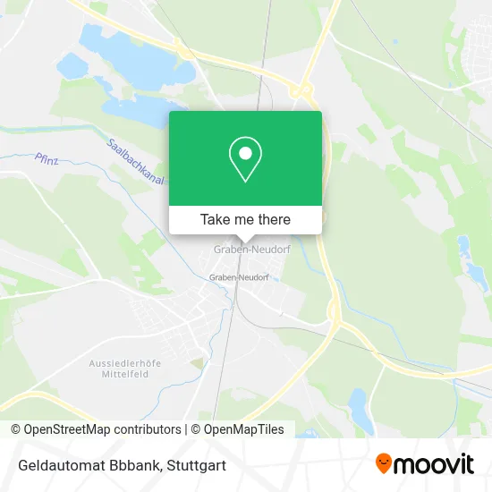 Geldautomat Bbbank map