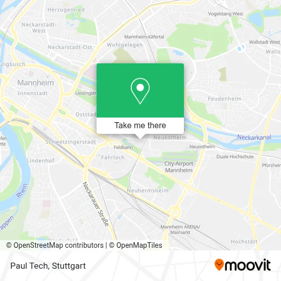 Paul Tech map