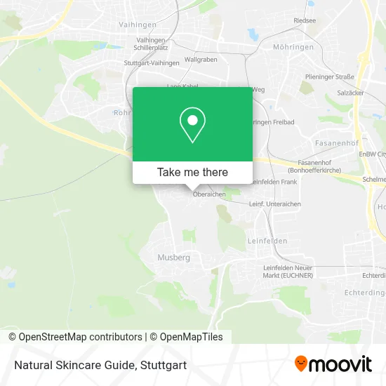 Natural Skincare Guide map