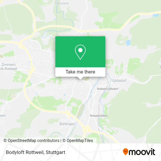 Bodyloft Rottweil map