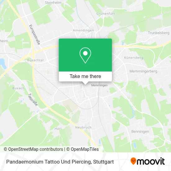 Pandaemonium Tattoo Und Piercing map
