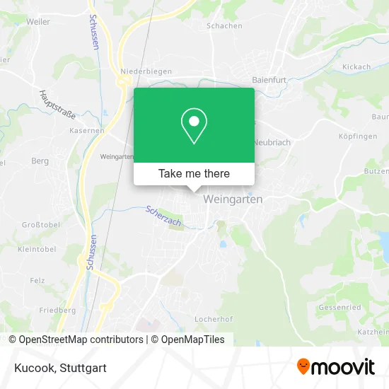 Kucook map