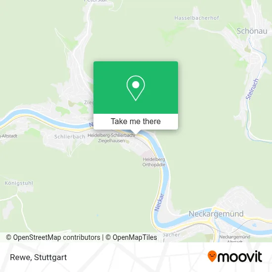 Rewe map