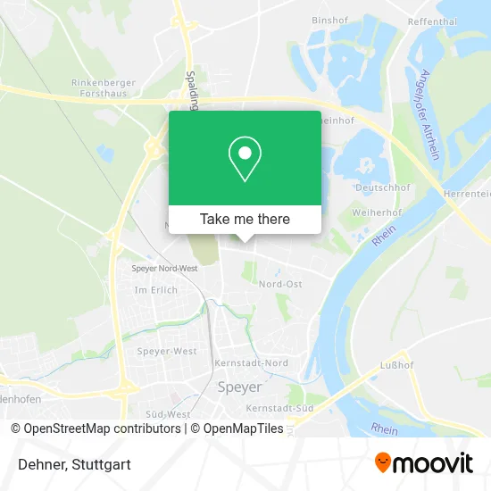 Dehner map