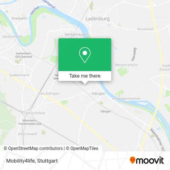 Mobility4life map
