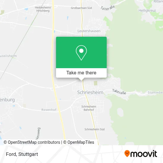 Ford map