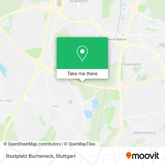 Rastplatz Bucheneck map