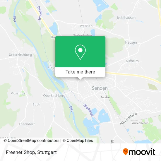 Freenet Shop map