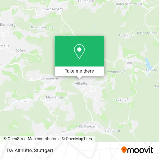 Tsv Althütte map