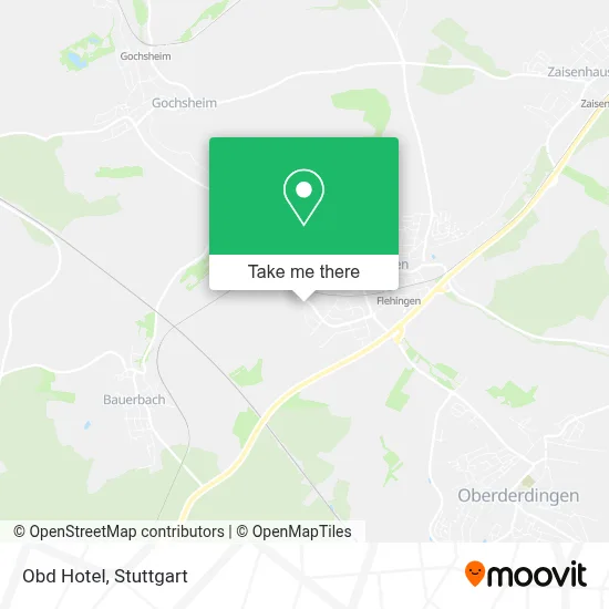 Obd Hotel map