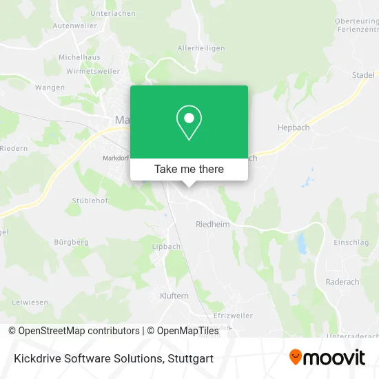 Kickdrive Software Solutions map