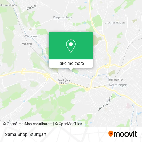 Sama Shop map