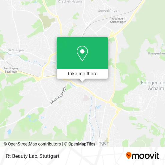 Rt Beauty Lab map