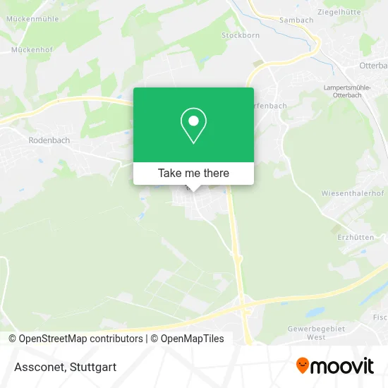 Assconet map