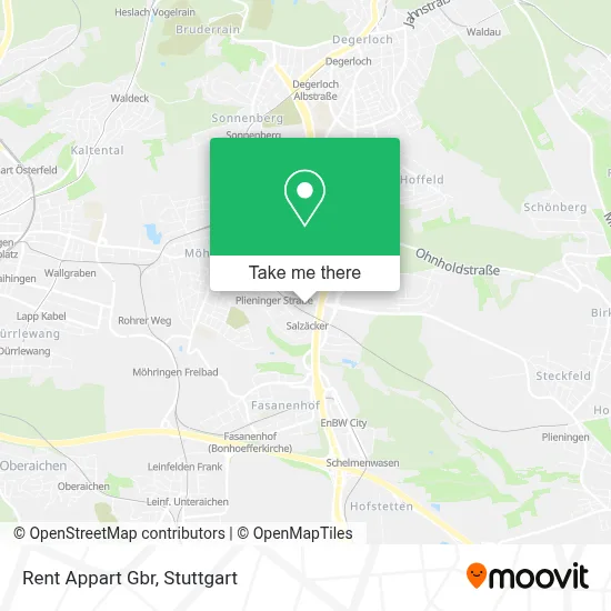 Rent Appart Gbr map