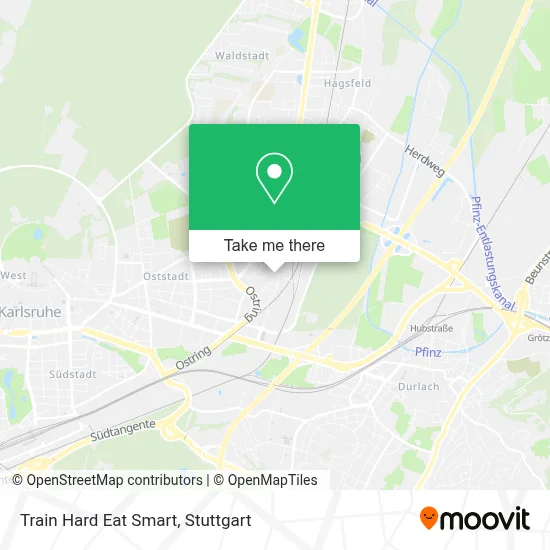 Train Hard Eat Smart map