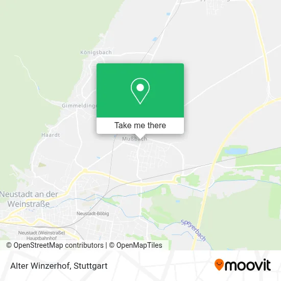 Alter Winzerhof map