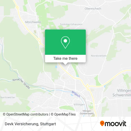 Devk Versicherung map