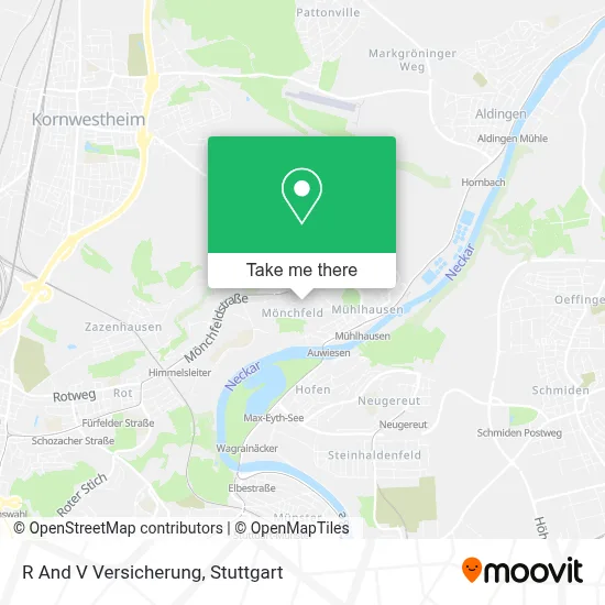 R And V Versicherung map