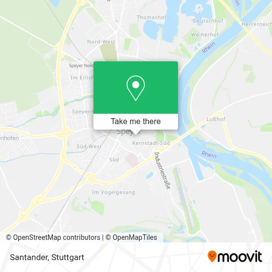 Santander map