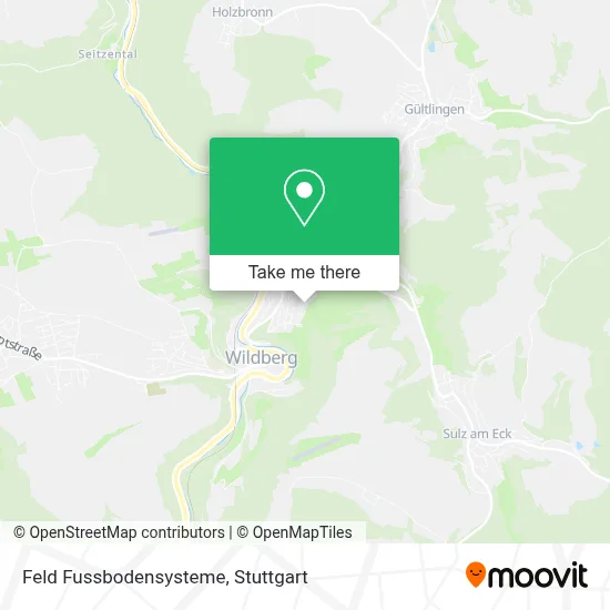 Feld Fussbodensysteme map