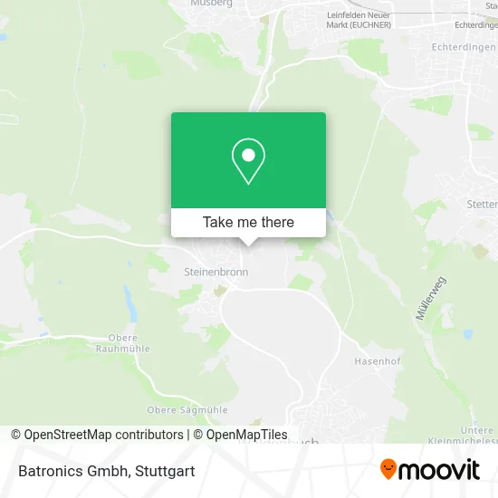 Batronics Gmbh map