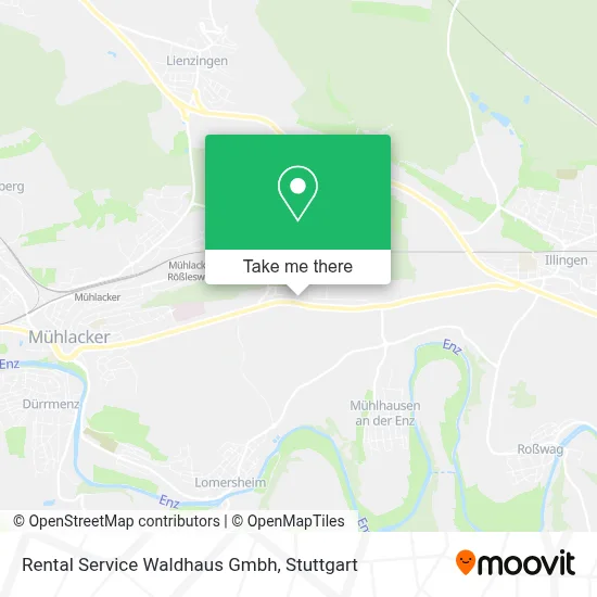Rental Service Waldhaus Gmbh map