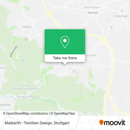 Malberth - Textilien Design map