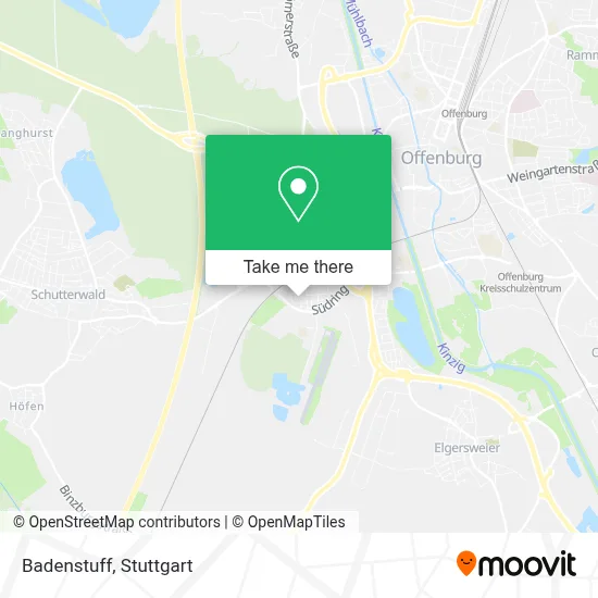 Badenstuff map