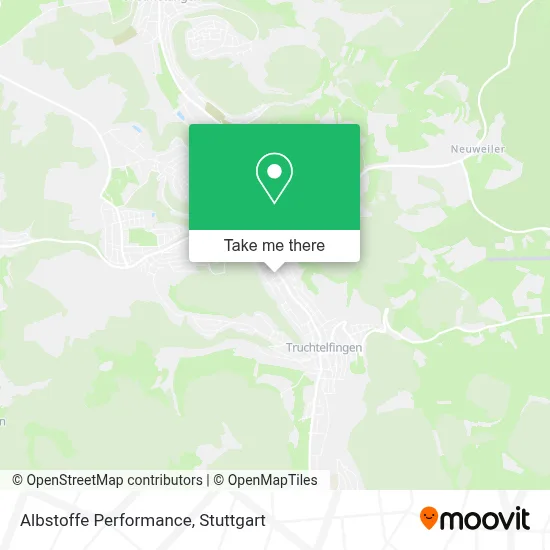 Albstoffe Performance map