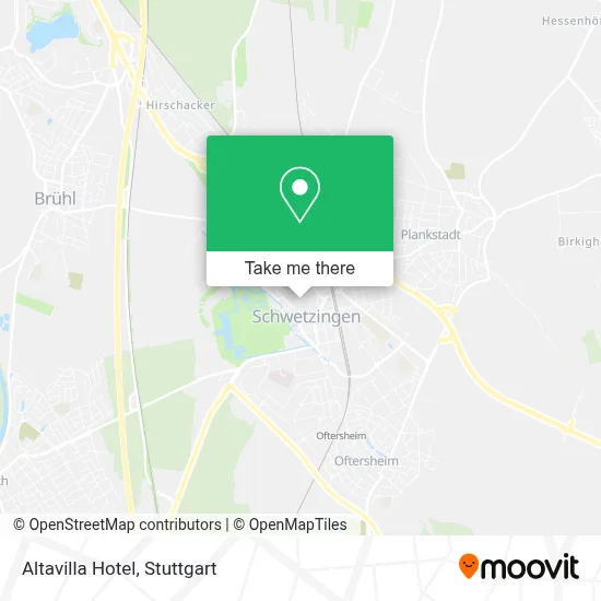 Hotel Altavilla map