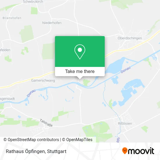 Rathaus Öpfingen map